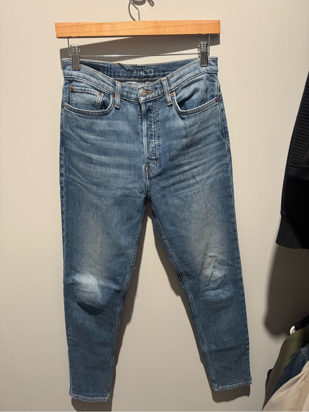 Etica Light Blue Straight Leg Women's Jeans
